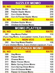 Momomia menu 2