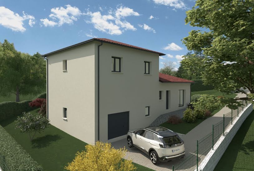  Vente Terrain + Maison - Terrain : 716m² - Maison : 116m² à Vaugneray (69670) 