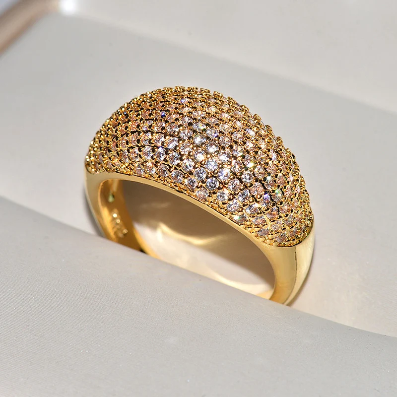 Title 11, Luxe Sterrenring Volledig met Zirkonia Strass, ...