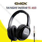 Tai Nghe Kiểm Âm Takstar Ts - 450, Kiểm Âm Tốt, Độ Nhạy Cao, Bảo Hành 12 Tháng