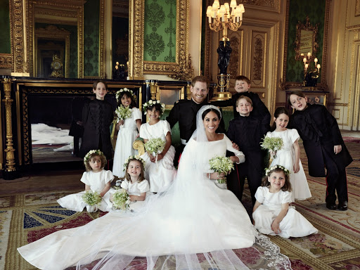 The Duke And Duchess Of Sussex With Their Bridesmaids And Pageboys Offficial Wedding Portrait Alexi Lubomirski The Duke And Duchess Of Sussex Google Arts Culture