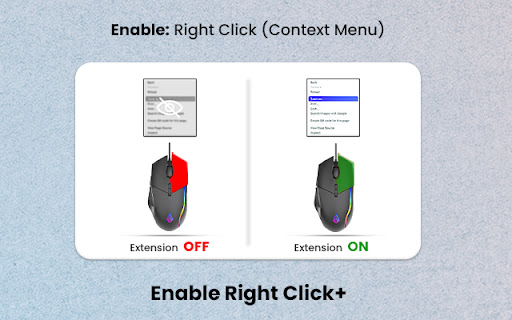 Enable Right Click +