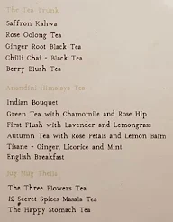 The Mad Teapot Cafe menu 2