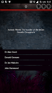Jurassic Trivia Screenshots 2