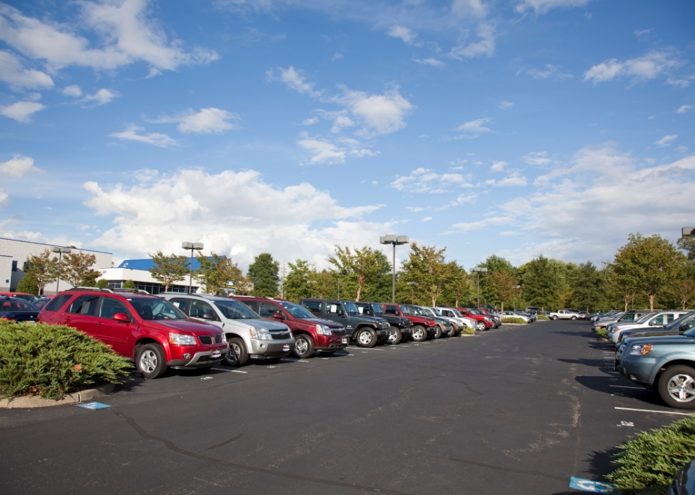 Used Car lot.