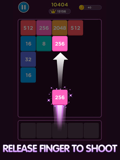 2048 Shoot & Merge Block