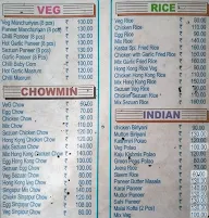 Kasba Korner menu 1