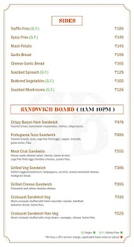 Orange Room Cafe - Habbit menu 4