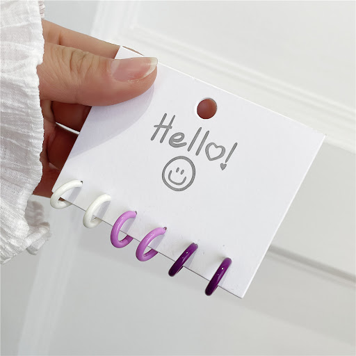 Title 6, Womens cute sweet sterling silver needle stud ...