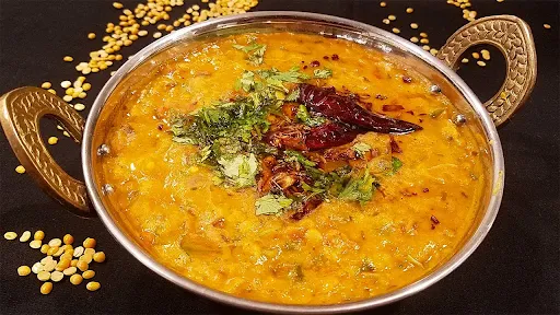 DAL TADKA THAALI [tawa Roti + Rice]