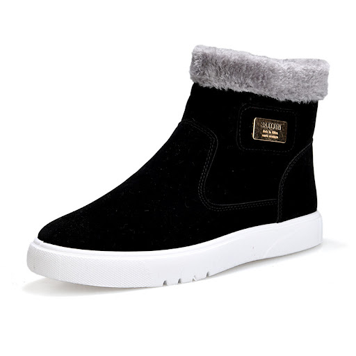 Title 7, Mens winter snow boots, short boots, and high-...