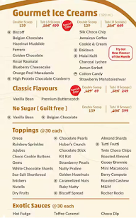 Huber & Holly menu 2