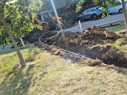 A Joburg Water team at work.