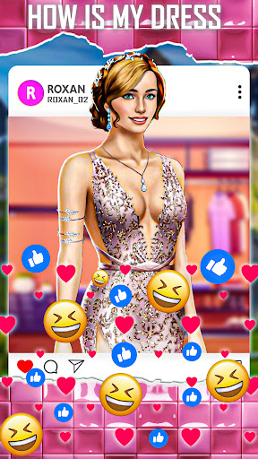 Screenshot Fashion Dress Up Makeover Game