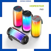 Loa Bluetooth Hopestar P49 | Công Suất 10W, Pin 2400Mah, Cổng Usb, Aux Đèn Led Chuyển Đổi Full Màu Hàng Chính Hãng