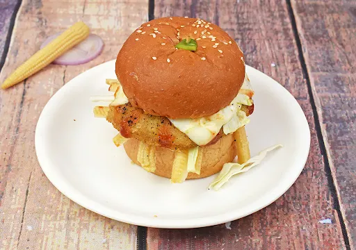 Baby Corn Burger