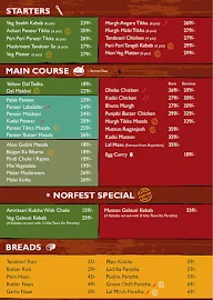 Norfest - The Dhaba menu 2