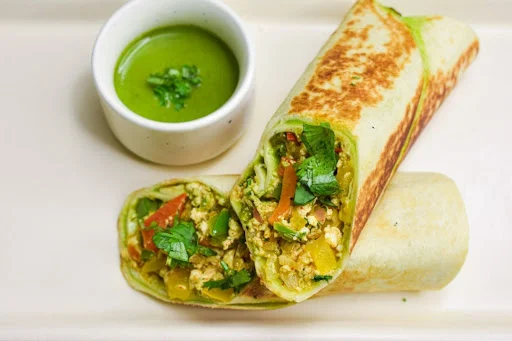 Paneer Bhurji Roll