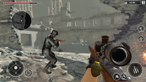 Screenshot WW2 Sniper 3D: Pure War Games