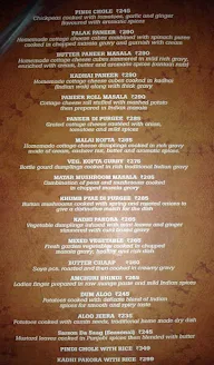 Pind Balluchi menu 4