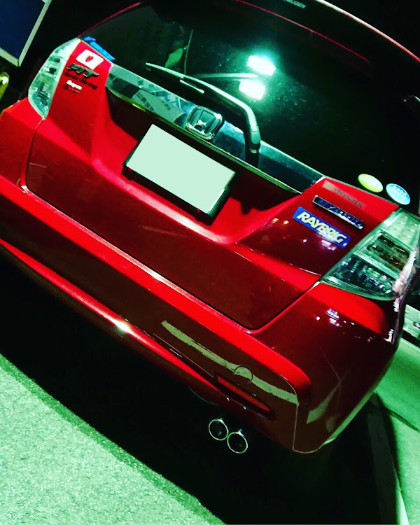 フィットのFIT・ステッカー・ホンダ好き・もうちょい上手くなりたいに関するカスタム事例の投稿画像2枚目