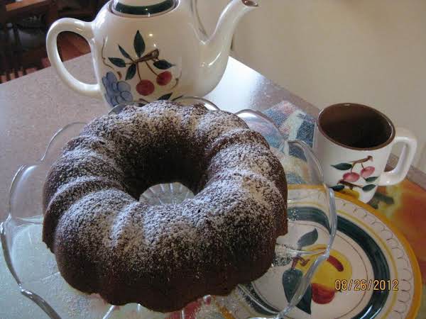 Banana Sour Cream Bundt Cake_image