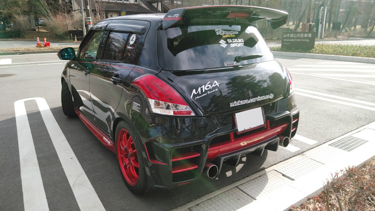 スイフトスポーツのドライブ・TMフロントバンパー見納めに関するカスタム事例の投稿画像3枚目