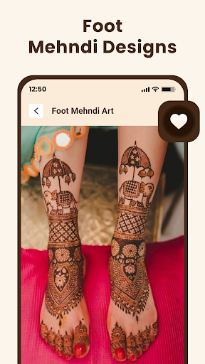 Screenshot Bridal Mehndi Design 2024