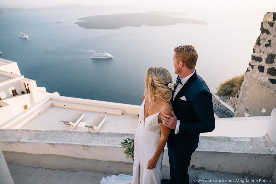 Fotografo di matrimoni Magdalene Kourti (kourti). Foto del 30 settembre 2018