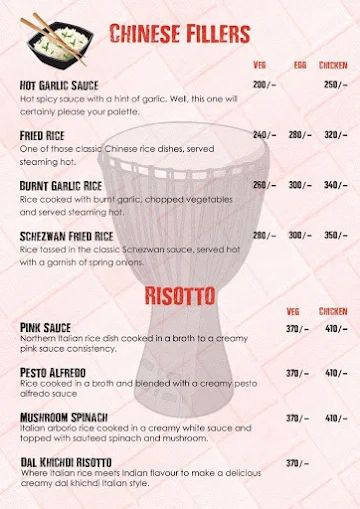 Vimanzza menu 