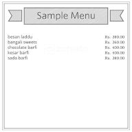 Kiran Sweets menu 1