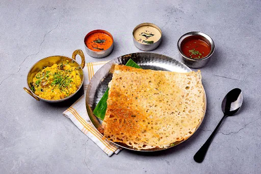 Crispy Rava Onion Masala Dosa