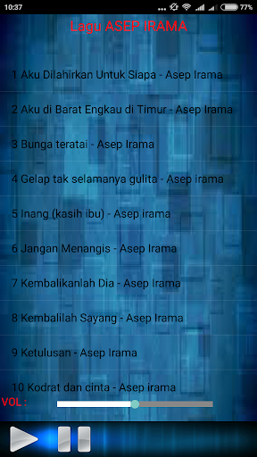 Lagu ASEP IRAMA