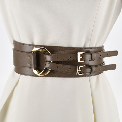 Title 9, Irregular Leather Waist Seal Womens Decorative...