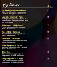 IBC - Indian Biryani Company menu 1