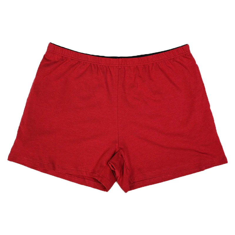 Arro Pants Erkek Pamuklu Bol Boxer İç Çamaşırı Nefes Alabilir Spor Şort İnce Üç Parça Pantolon Ev Pijaması