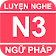 JLPT N3 Mimikara Grammar icon