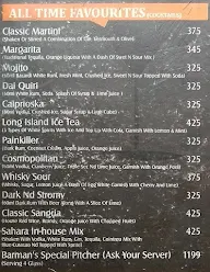 Sahara menu 3