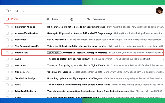 Formatted email subject lines by cloudHQ Preview image 6