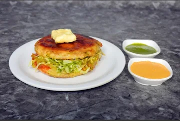 SHANKAR Bhaji Burger menu 