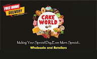 Cake World menu 1