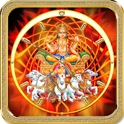 God Surya Clock  Icon