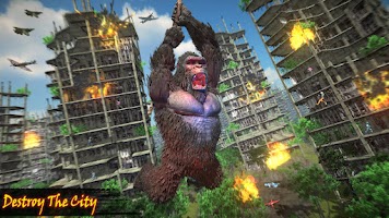 Gorilla Rampage City Attack Screenshot