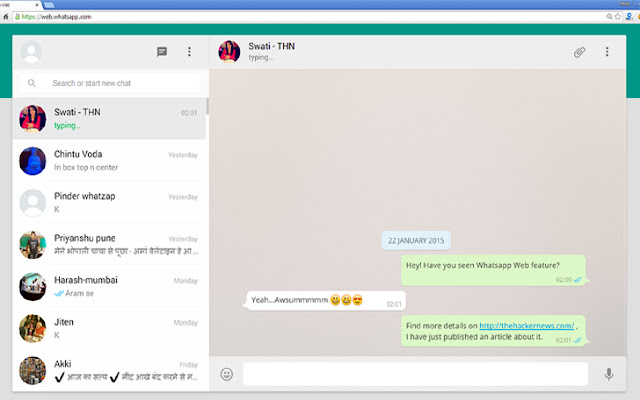 Web WhatsApp - Download For Windows 10/8/Mac