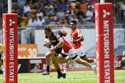 JJ Engelbrecht of Stormers moves the ball up during the Super Rugby match between Sunwolves and Stormers at Mong Kok Stadium on May 19, 2018 in Hong Kong. 