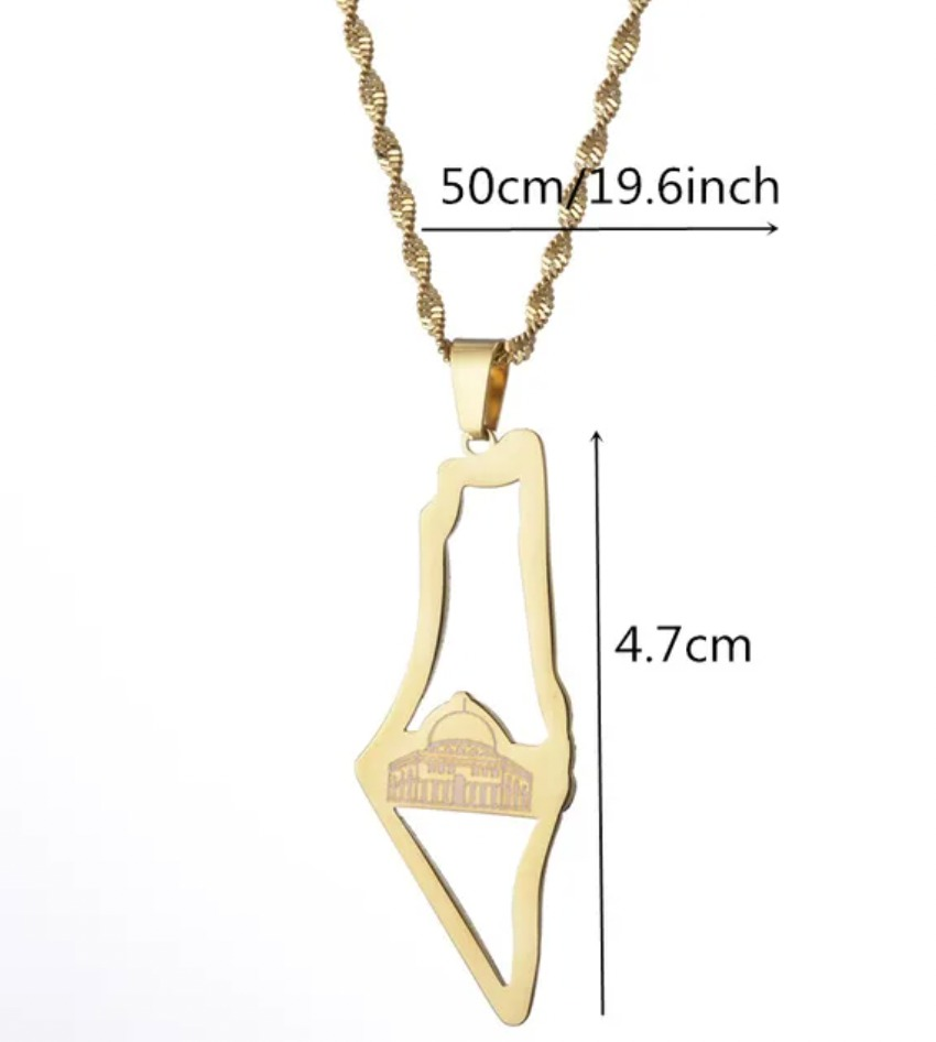 Title 4, Heren roestvrijstalen hanger ketting, stijlvol ...