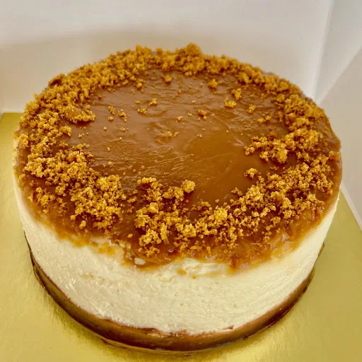 Lotus Biscoff Whole Cheesecake