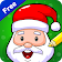 Free Christmas Coloring Book & Games for Kids icon