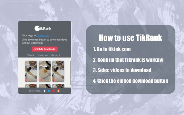 Tikrank - Video Downloader without watermark Preview image 2