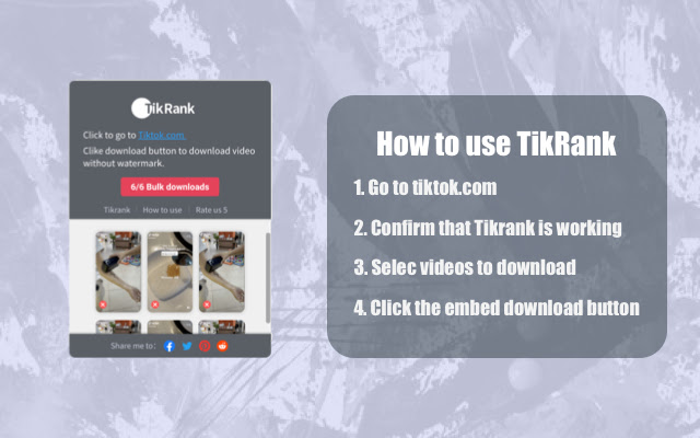 TikTok Downloader - Download TikTok videos without watermark